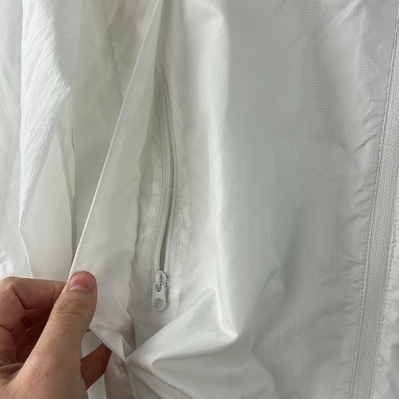 Zyia Active Ghost Trainer Lightweight Hooded Zip Windbreaker Jacket Womens M - Picture 8 of 10